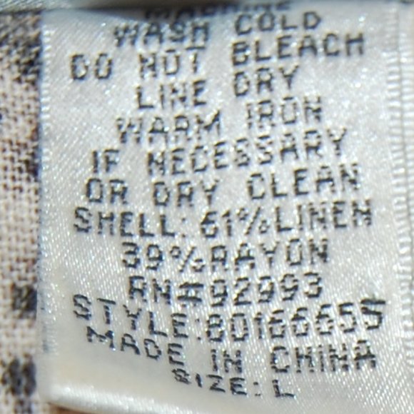 DAVID N Women's Brown Animal Print Jacket With 3 Buttons.  Size Large - Picture 12 of 13